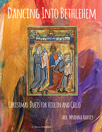 Dancing Into Bethlehem for Violin and Cello