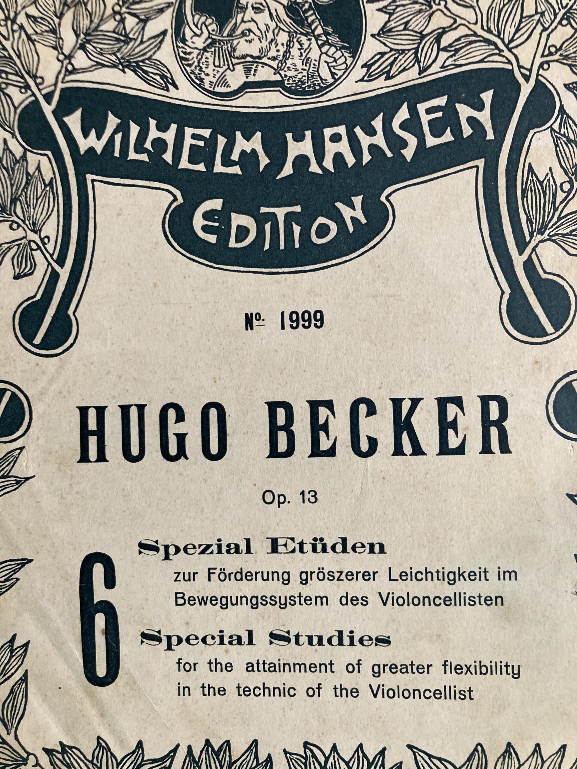 Hugo Becker 6 Special Etudes
